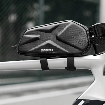 Rockbros 1.4L Top Tube Bike Bag – Black