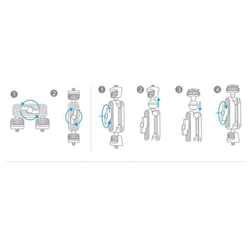 Mocowanie akcesoriów PGYTECH Magic Arm (P-CG-009) do aparatów / gimbali