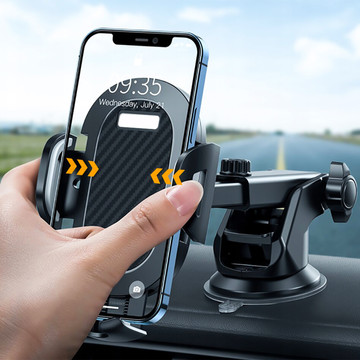 Car phone holder, window, grille, cockpit, car dashboard, car grilles, for the phone, Black