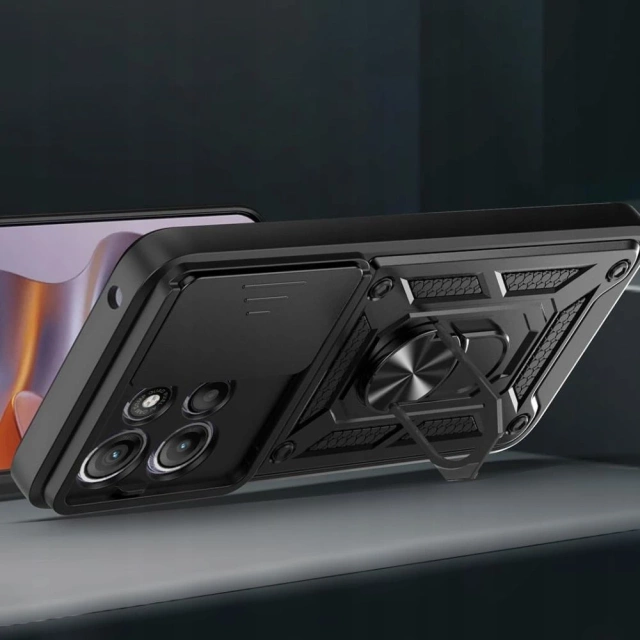 Etui Ochronne do Motorola Moto G15 Tech-Protect CamShield Pro Black