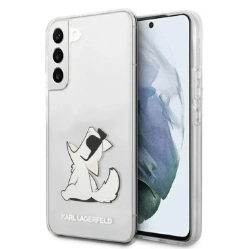 Karl Lagerfeld KLHCS22MCFNRC S22  S906 hardcase transparent Choupette Eat