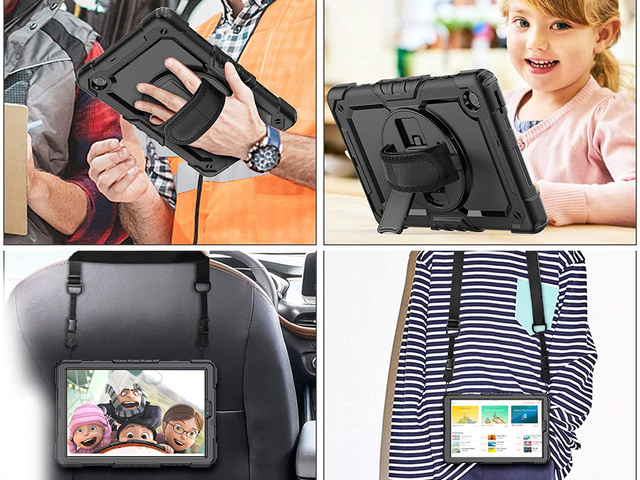 Alogy Pirate Armor pencil case with velcro and strap for Lenovo M10 Plus TB-X606