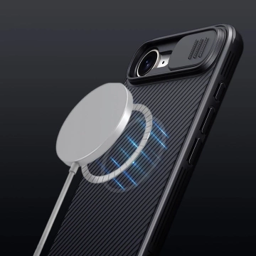Захисний чохол Nillkin CamShield Pro MagSafe для iPhone 16e, чорний