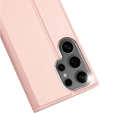 Etui Kabura do Samsung Galaxy S25 Ultra Dux Ducis Skin Pro Różowa