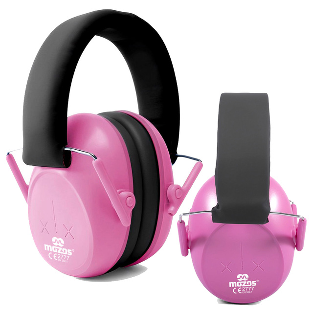 Дитячі протишумні амбушюри 3 шумопоглинаючі навушники для літака Рожеві протектори