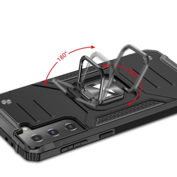 Wozinsky Ring Armor Tough Hybrid Case Magnetický držiak krytu Samsung Galaxy S22 (S22 Plus) modrý