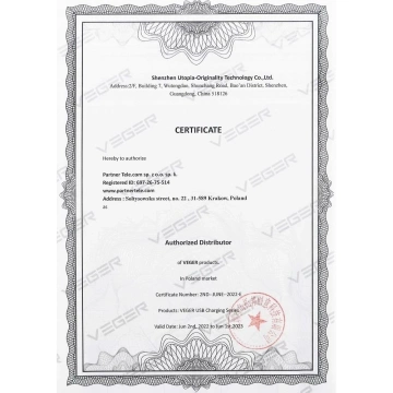 Powerbank Externá batéria (POWER BANK) VEGER A10 - 10 000 mAh čierna (W1065)