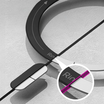 Kryt na Samsung Galaxy S25 Ultra s magnetickým kroužkem Fusion X Magnetic MagSafe, černý