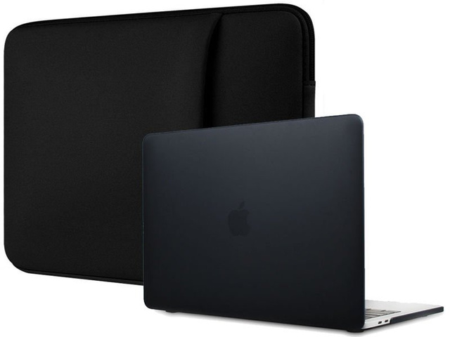 Неопреновий жорсткий чохол MacBook Air 13 Black