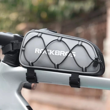 Rockbros 3012010901 bike frame bag 0.9 l - silver
