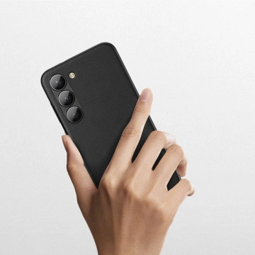 Чохол Dux Ducis Grit для Samsung Galaxy S23 елегантний чохол зі штучної шкіри MagSafe чорний