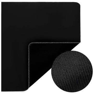 Mauspad, Tastatur, Schutzmatte auf dem Schreibtisch, groß XXL 90x45cm Schwarz