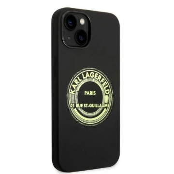 Etui Etui Karl Lagerfeld KLHCP14MSRSGRCK do Apple iPhone 14 Plus 6,7" pevné puzdro Silicone RSG
