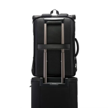 Bange wasserdichter Rucksack für 15,6-Zoll-Laptop, Stadtreisender, 45 x 30 x 16 cm, für Arbeit, Flugzeug, Herren, Damen, mit USB-Anschluss Schwarz