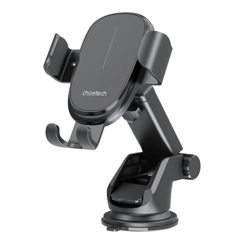 Gravity Car Holder with Inductive Charger Choetech T203-F 15W Black