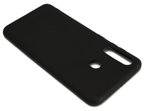 Alogy Slim Silikonhülle für Samsung Galaxy A60 schwarz Alogy 5D Glass