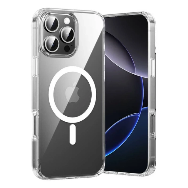 Ochranný kryt pre iPhone 16 Pro Max Vention MagSafe priehľadný, odolný