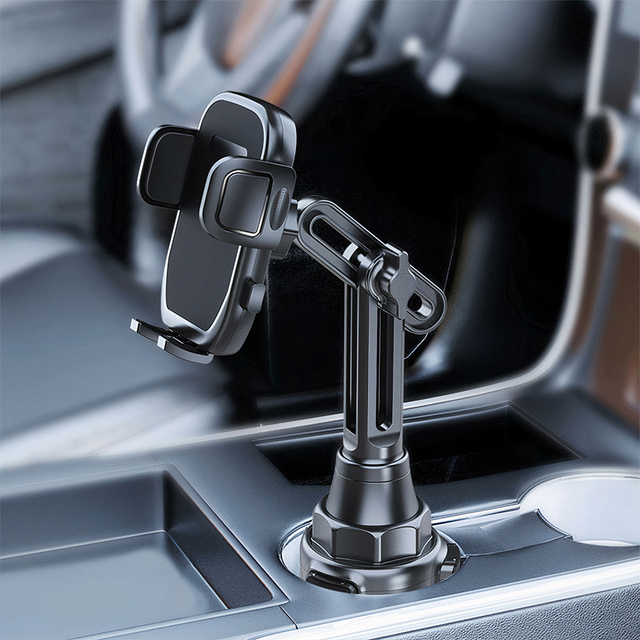 Car holder Cup Holder for the car universal for the phone in place of the cup Black