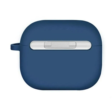 Ochranné pouzdro pro sluchátka UNIQ Nexo pouzdro pro Apple AirPods 3 Ear Hooks Silikonová modrá/modrá
