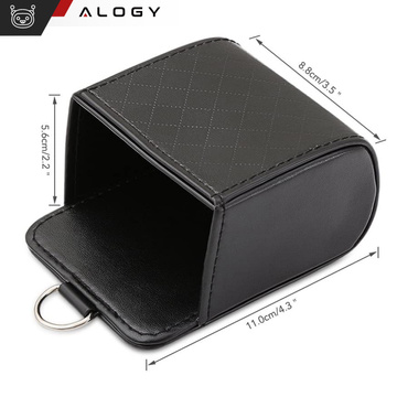 Držák organizéru na gril do auta držák mřížky do auta box na háček Alogy Car Air Vent Black