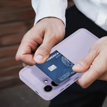 Dux Ducis Rafi ll Mag Hülle für Samsung Galaxy S24 – Lila