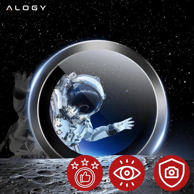 Alogy Glass Pack 3x Gehärtetes Glas für den Bildschirm 9h Glas für das Objektiv für Apple iPhone 14 Pro