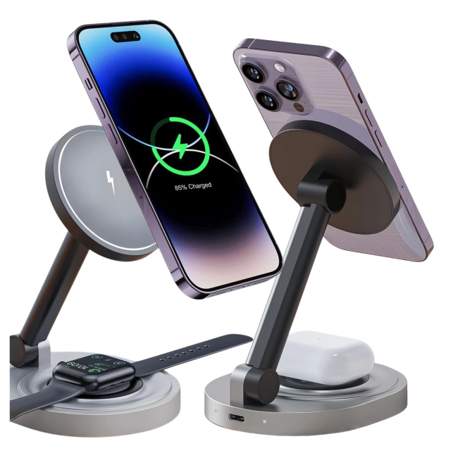 Розгалужувач HUB Alogy Adapter для ноутбука з USB-C на 3x USB-A 2.0 1x USB-A 3.0 сірий