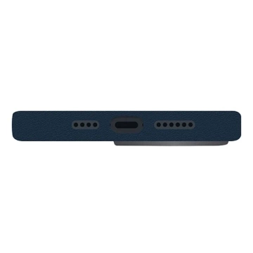 UNIQ pouzdro Lyden pro iPhone 15 Pro Max 6,7" Magclick Charging tmavě modrá/námořnická modrá