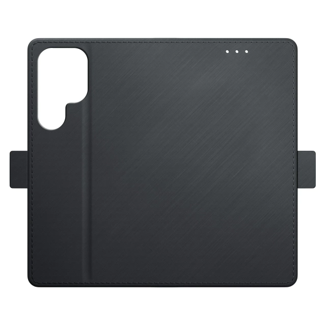 3mk Wallet Case for Samsung Galaxy S23 Ultra Magnetic Closure Black