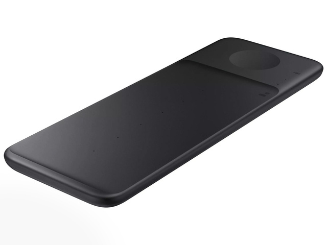 Оригінальний індукційний зарядний пристрій Samsung 3в1 Qi EP-P6300TBEGEU Trio 25W