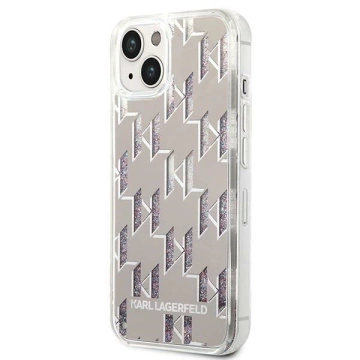 Etui Karl Lagerfeld KLHCP14MLMNMS pre iPhone 14 Plus 6,7" pevné puzdro Liquid Glitter Monogram