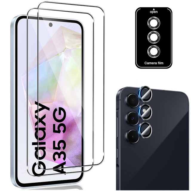 Supreme Set tvrzené sklo pro Samsung Galaxy A35 5G Clear