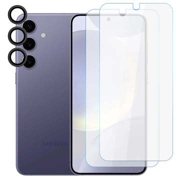Загартоване скло Supreme Set для Samsung Galaxy S24 Clear