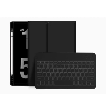 Etui z klawiaturą SC PEN do Apple iPad 11 2025 / 10.9 2022 Black