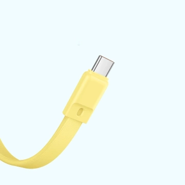 Baseus Magnetic Mini MagSafe 10000mAh 30W powerbank із вбудованим кабелем USB-C - жовтий Кабель Baseus Simple Series USB-C - USB-C 60W 0,3 м