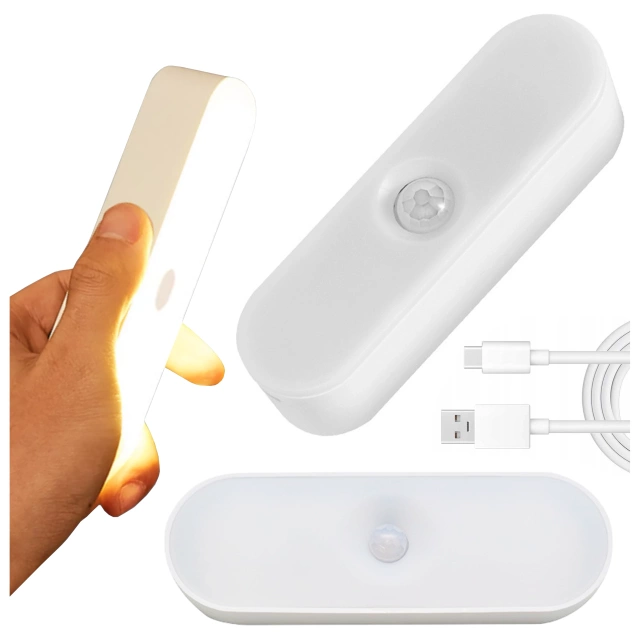 Нічник Alogy Sensor Lamp з датчиком руху, 14 см, магнітна настільна лампа, білий