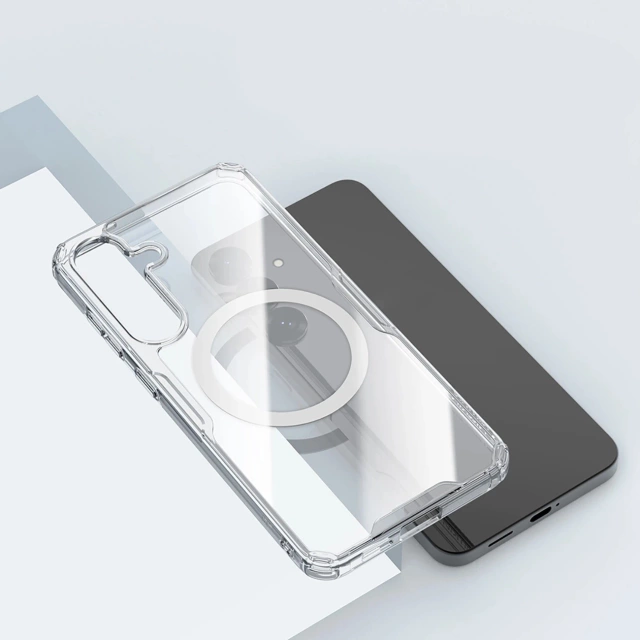 Чохол для Samsung Galaxy S25 Nillkin Nature TPU MagSafe Білий
