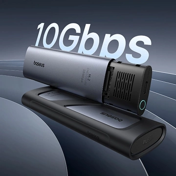 Baseus FlyJoy M.2 NVMe 10 Gb/s SSD Enclosure – szara obudowa do 8 TB