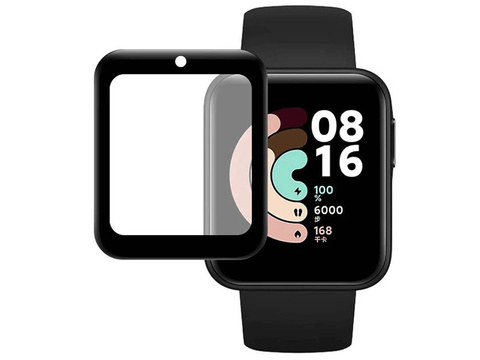 3x flexibilní ochranné sklo 3D Alogy pro Xiaomi Mi Watch Lite Black