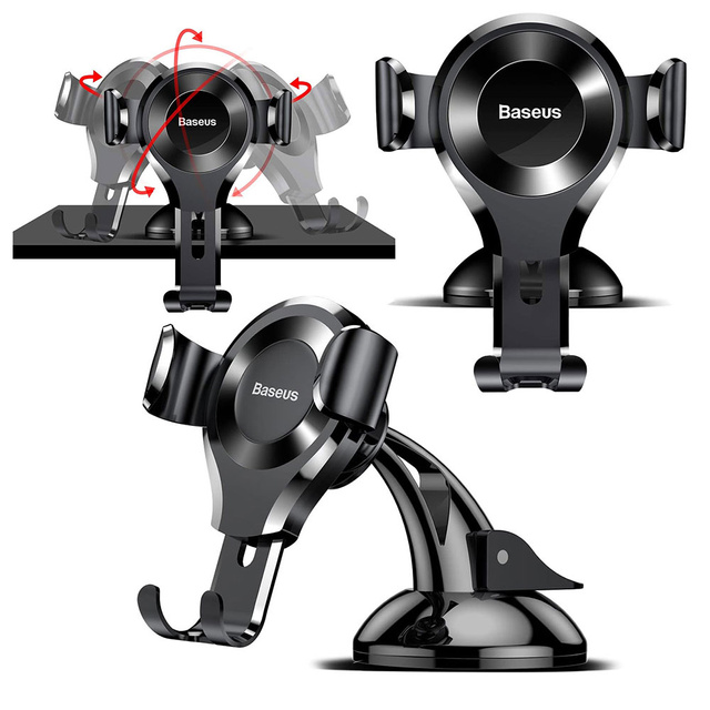 Baseus Osculum gravitačný držiak do auta na čelné sklo alebo palubnú dosku