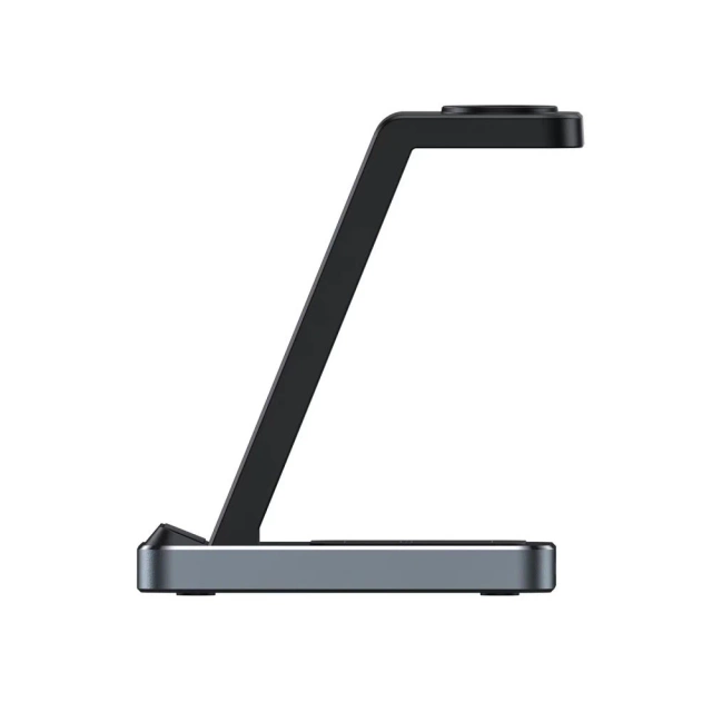 Індуктивний зарядний пристрій QI Tech-protect qi15w-a26 бездротовий зарядний пристрій 3в1 чорний