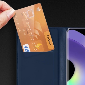 Чохол Dux Ducis Skin Pro для Samsung Galaxy A54 5G flip cover card wallet stand синій