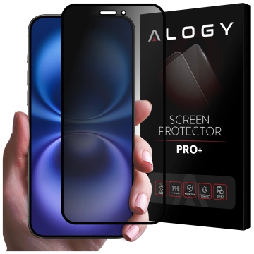 Tvrdené sklo Alogy Privacy Glass pre Apple iPhone 16, matná ochranná fólia na displej