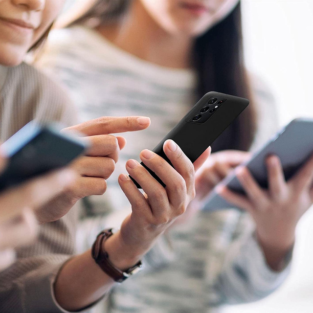 Матовий чохол 3mk Matt Case для Samsung Galaxy S21 Ultra 5G Black