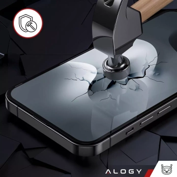 Tempered glass for Apple iPhone 16 screen protector 9H Alogy Heavy Pro ™️