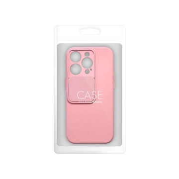 Pouzdro SLIDE pro IPHONE 14 Pro Max světle růžové