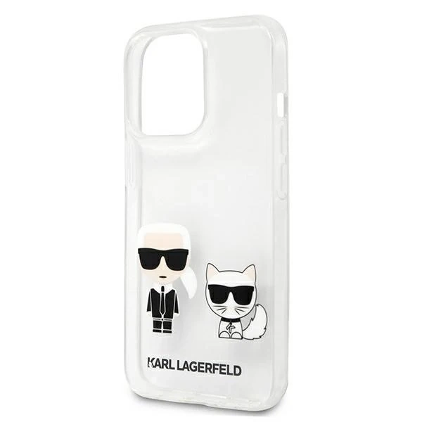 Etui Karl Lagerfeld KLHCP13XCKTR pro iPhone 13 Pro Max 6,7" pevný obal Karl