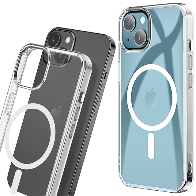Alogy Ultra Slim Mag Case for iPhone 13 Mini Qi Chargers Transparent