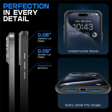 Etui Supcase UB Mag MagSafe für iPhone 16 Pro Max Grau