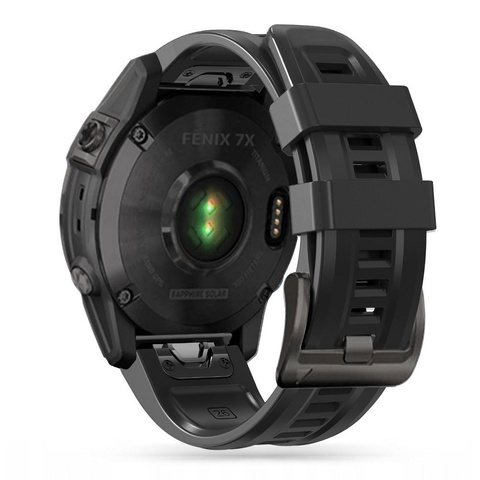 Pasek sportowy Iconband до Garmin Fenix 3 / 5X / 3HR / 5X Plus / 6X / 6X Pro / 7X Чорний